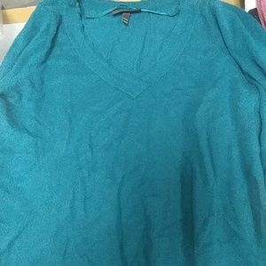 Lane Bryant long sleeve dark green size 14/16